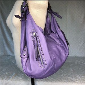 B. Makowsky Genuine Leather Handbag